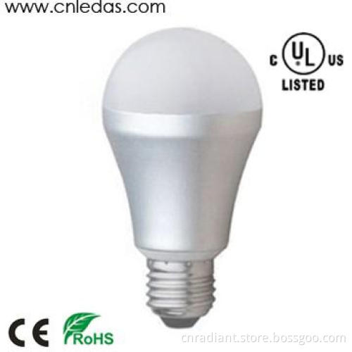 5.5watt A16 E27 Base 40 Watt Equivalent UL Approved LED Light Bulb